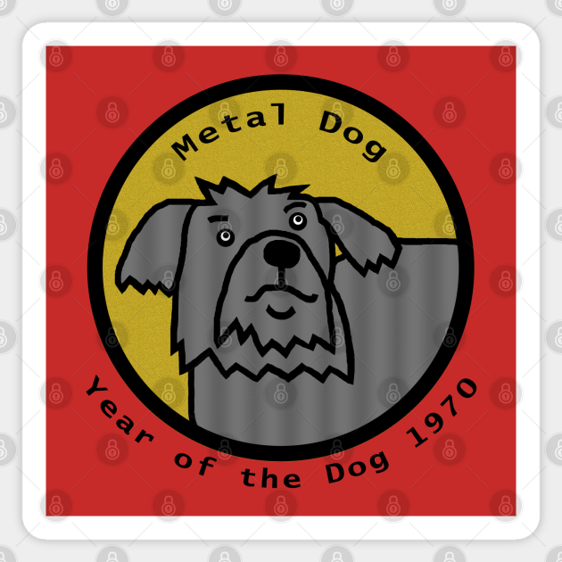 Magnet photo 1970's Original Red Dog Magnet photo 1970's Original Red Dog