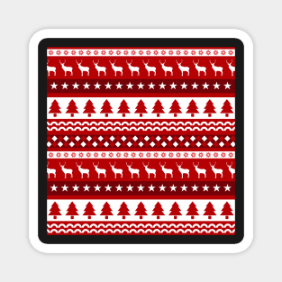 Christmas Pattern Magnet