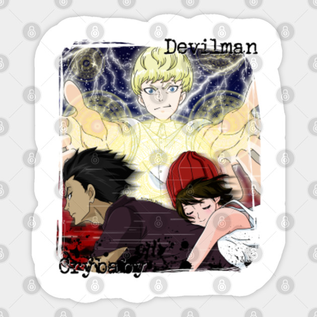 Get Wallpaper Devilman Crybaby Devilman Crybaby Sticker Teepublic For Android