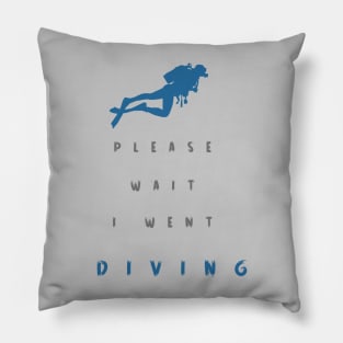 underwater diver sea depth passion snorkeling Pillow