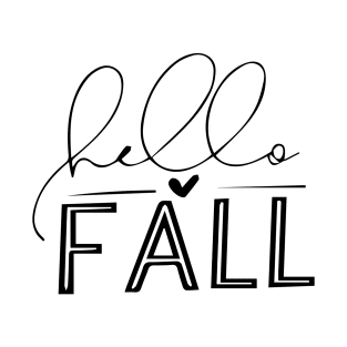 Hello Fall Long, Welcome Fall, Hello autumn T-Shirt