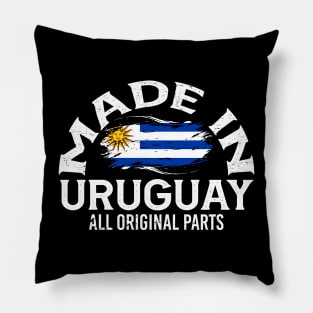 Born in Uruguay Pillow