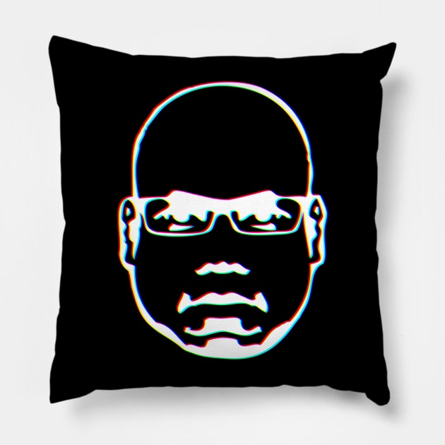 Carl Cox 3D Pillow by lldesigns