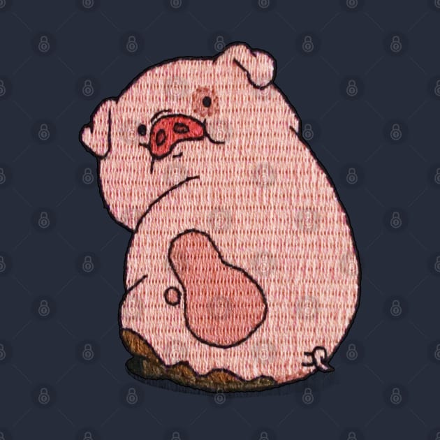 Embroidered Waddles by NeedlePig