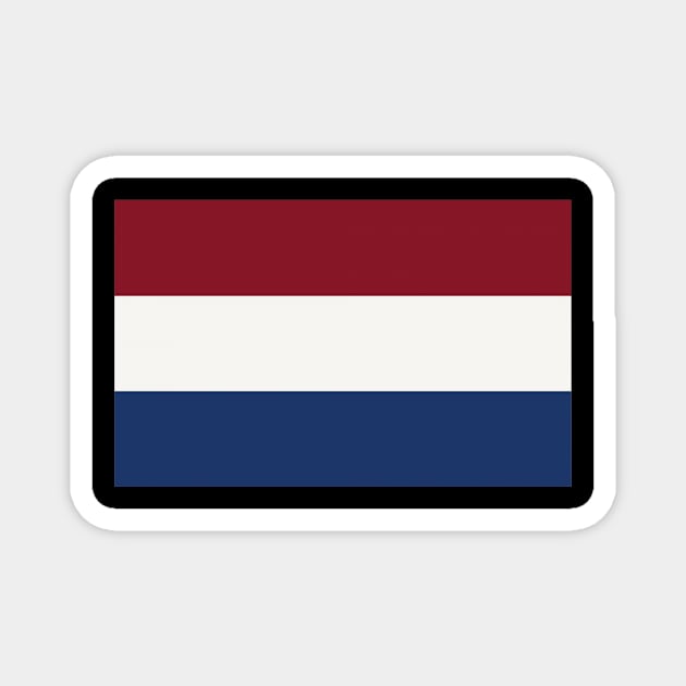 Netherlands Magnet by Designzz