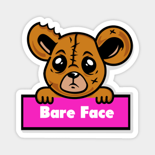 bear face Magnet