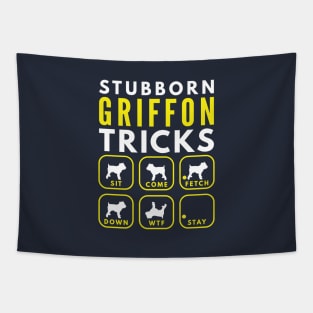 Stubborn Brussels Griffon Tricks - Dog Training Tapestry