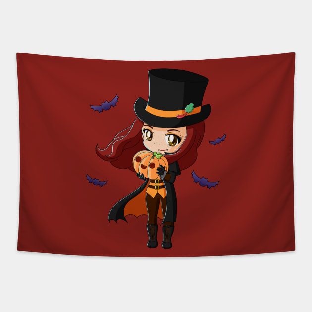 Vampire Rhubarb Tapestry by AuroraPeachy