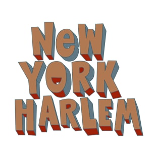 Harlem Hues: Embrace the Vibrant Soul of NYC's Iconic Neighborhood T-Shirt