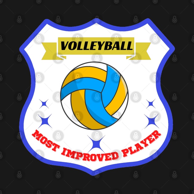 most improved player volleyball by Aspectartworks