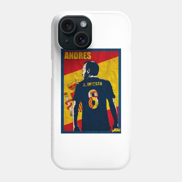 Iniesta Phone Case by johnsalonika84