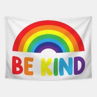 Be Kind Rainbow Tapestry