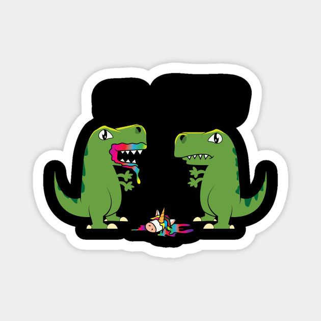 Funny Memes T Rex Dinosaur Eats Unicorn Puns Joke T Shirt Memes Memes Meme Sarcasm Sarcasm Sarcas Magnet Teepublic