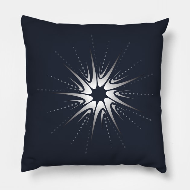 Starburst Pillow by Illustratorator