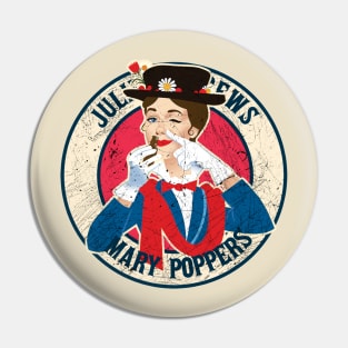 Retro Style Fan Art Design Mary poppers Pin