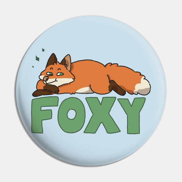 Foxy Fox Pin by goccart