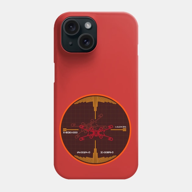 Space ship UI Phone Case by Innsmouth