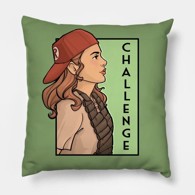 Challenge Pillow by KHallion