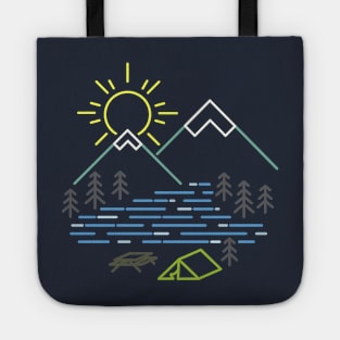 Picnic by the lake (Summer) Tote