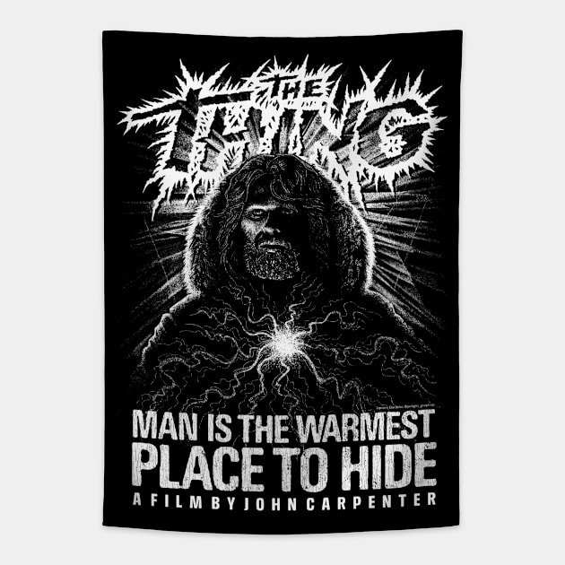 The Thing, John Carpenter, Cult Classic Tapestry by PeligroGraphics