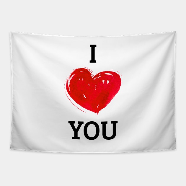 I love you Tapestry by Abu Muorad