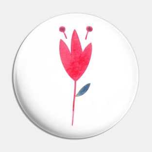 Flower Scandinavian Style Pin