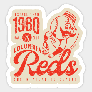 Cincinnati Reds Vintage Logo 1968 - 1992 Sticker Vinyl Wall Decal