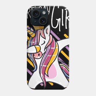 Unicorn Birthday Girl Gift Phone Case