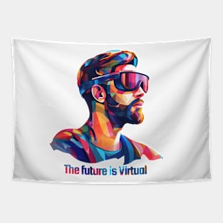 The Future is Virtual - Virtual Reality Tapestry