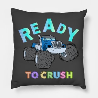 ready to crush kindergarten pre school boy girl Pillow