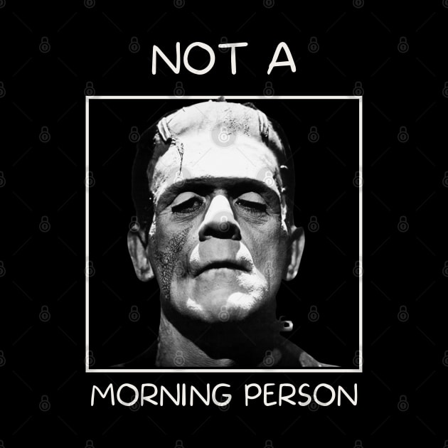 Frankenstien's monster, not a morning person by Teessential