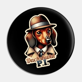 Dachshund PI Pin