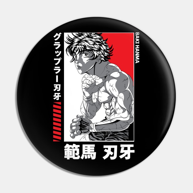 Baki Hanma Pin by NightHunter