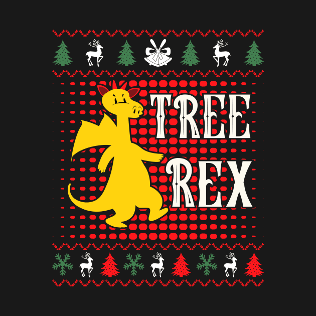 Tree Rex christmas holiday by Fun Planet