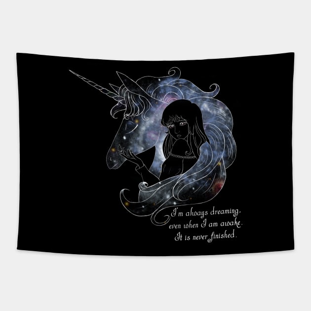 Forever Dreaming Tapestry by Relentlessartist