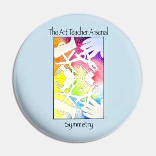 Art Teacher Arsenal/ Symmetry Pin