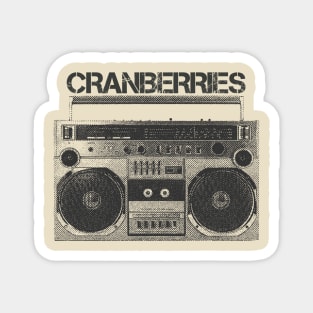 Cranberries / Hip Hop Tape Magnet