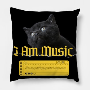 I am music Pillow