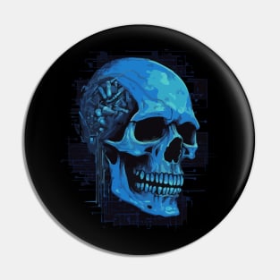 SKULL FUNK WIZARD Pin