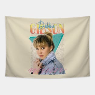 Debbie Gibson Retro Aesthetic Tapestry