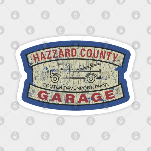 Hazzard County Garage 1979 Magnet by JCD666