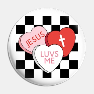 Jesus Luvs Me Pin