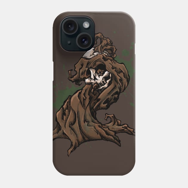 Halloween Skull Tree Phone Case by SuspendedDreams