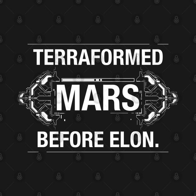 Terraformed Mars Before Elon Funny Board Game by pixeptional