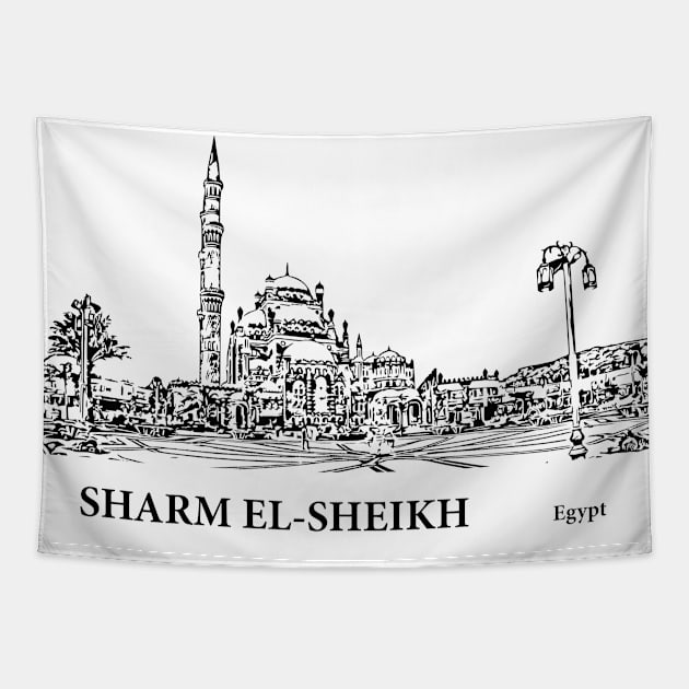 Sharm el-Sheikh - Egypt Tapestry by Lakeric