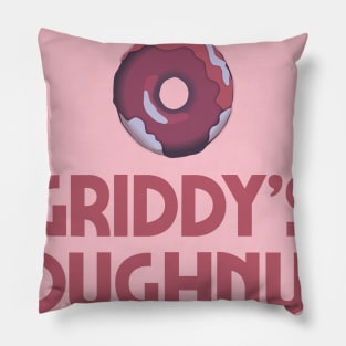 Griddy's Doughnuts Pillow