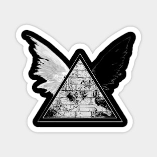 Winged Pyramid Magnet