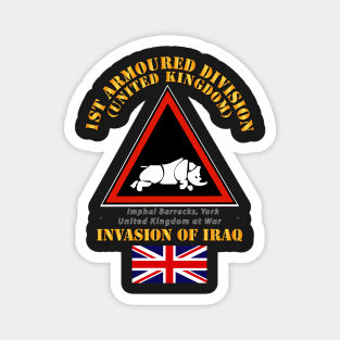 UK - 1st Armoured Division - Iraq Invasion Magnet