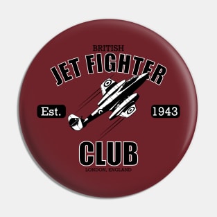 Gloster Meteor Pin