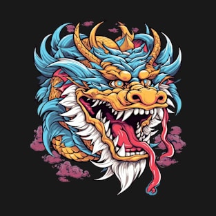 Drache mystisch Lindwurm Monster Ungeheuer Biest T-Shirt